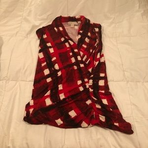 Michael Kors red top